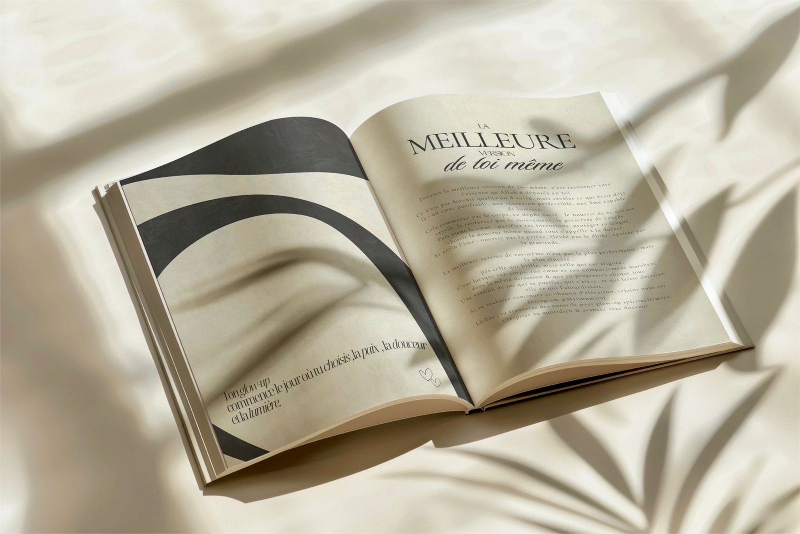 Atmospheric sand textures and shadows